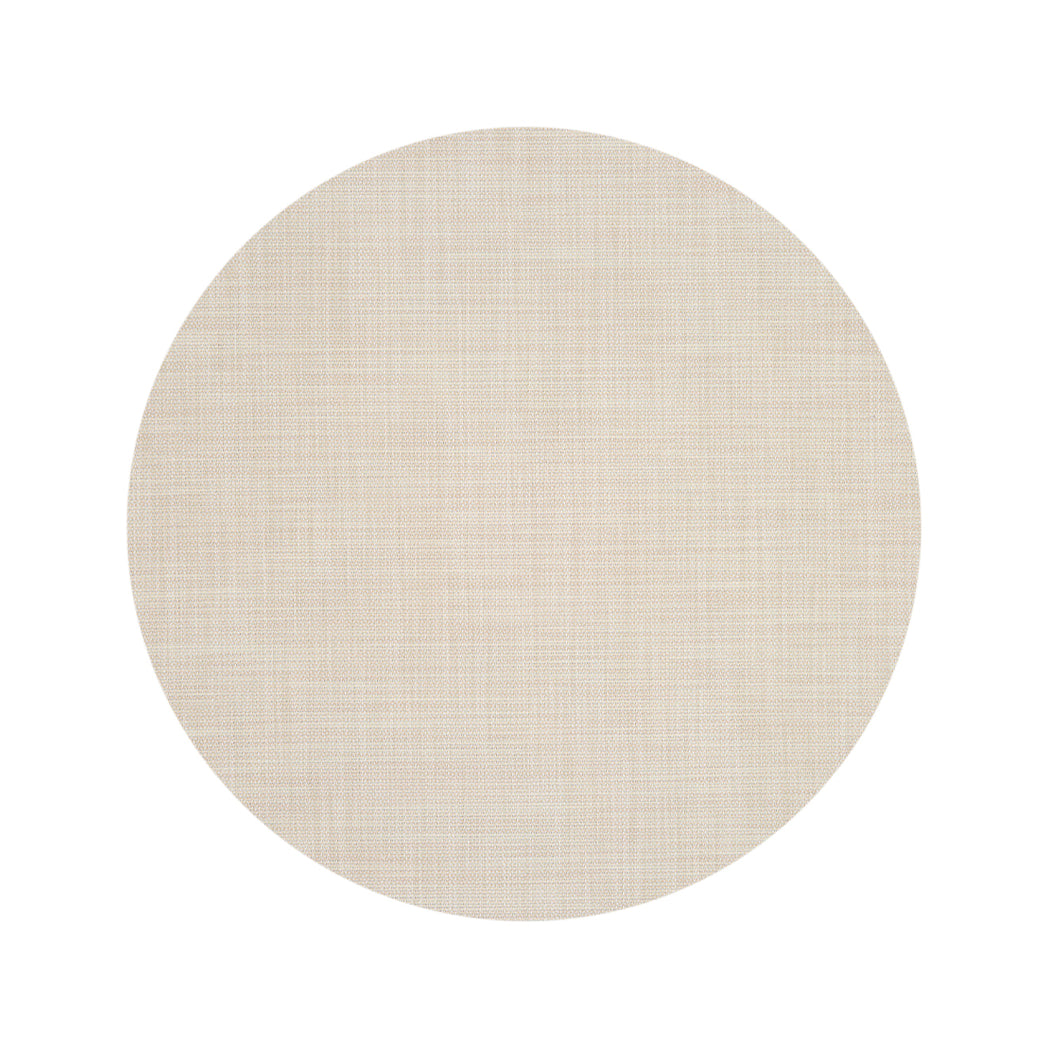 Detail image of Chilewich woven material showcasing texture, color, and pattern of the terrastrand yarn weave.