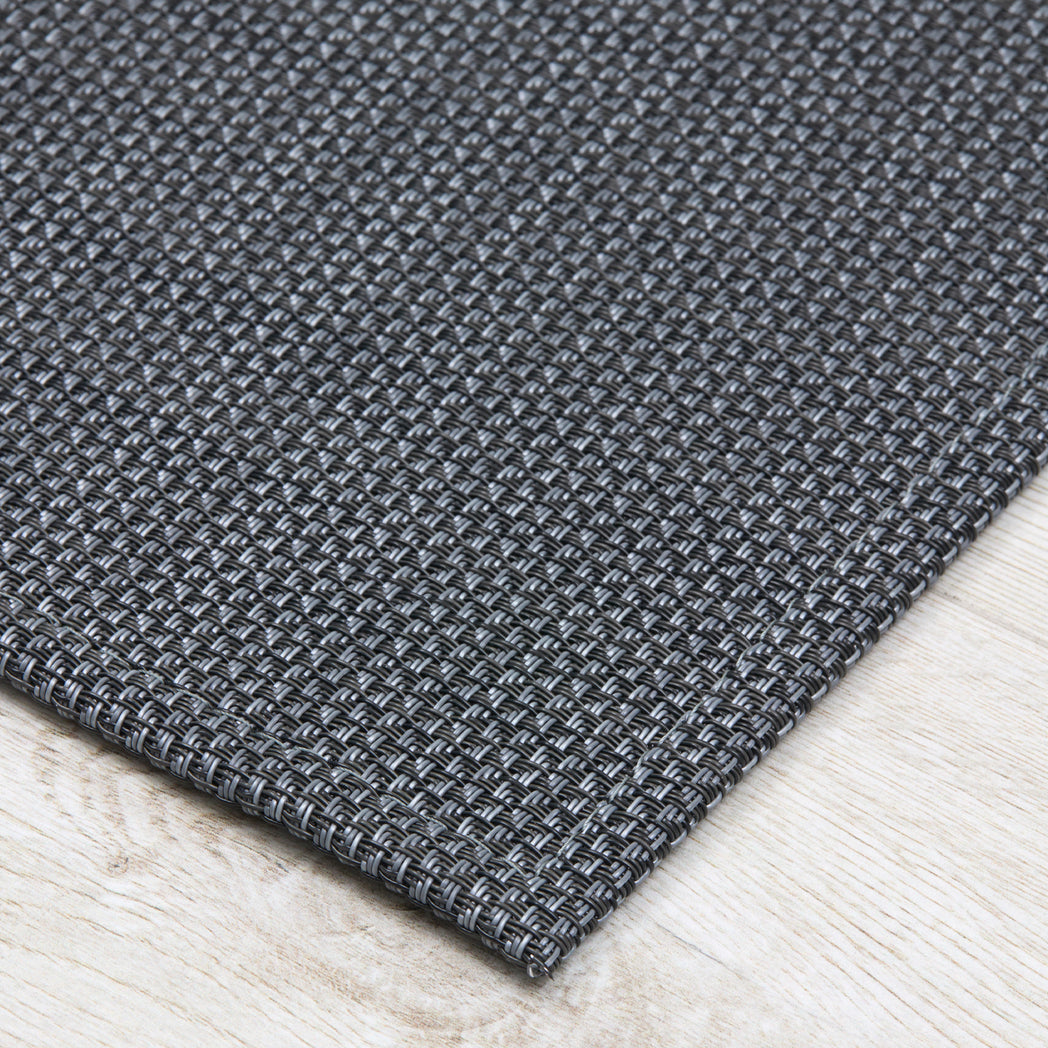 Detail image of Chilewich woven material showcasing texture, color, and pattern of the terrastrand yarn weave.