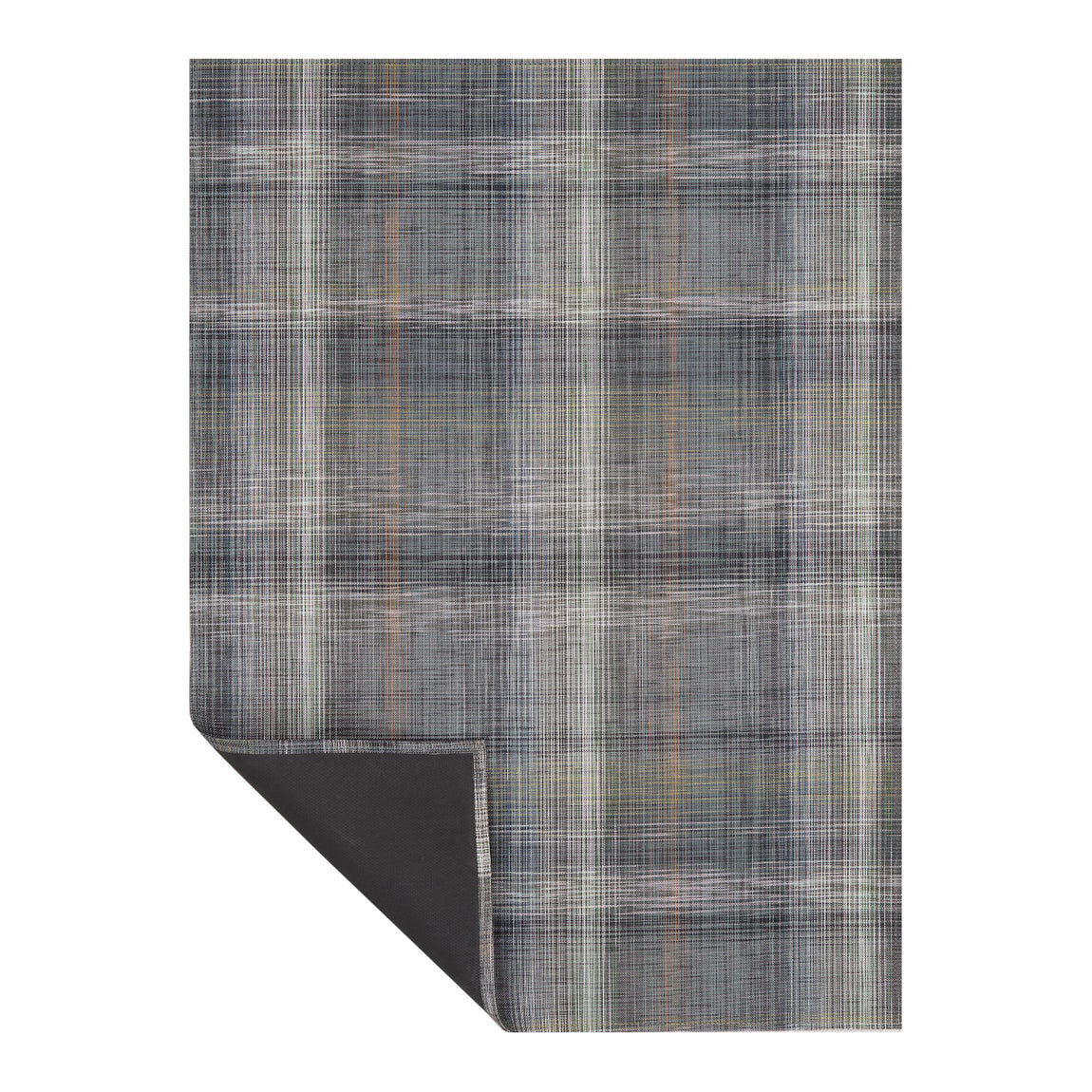 Plaid Rugs - Grey