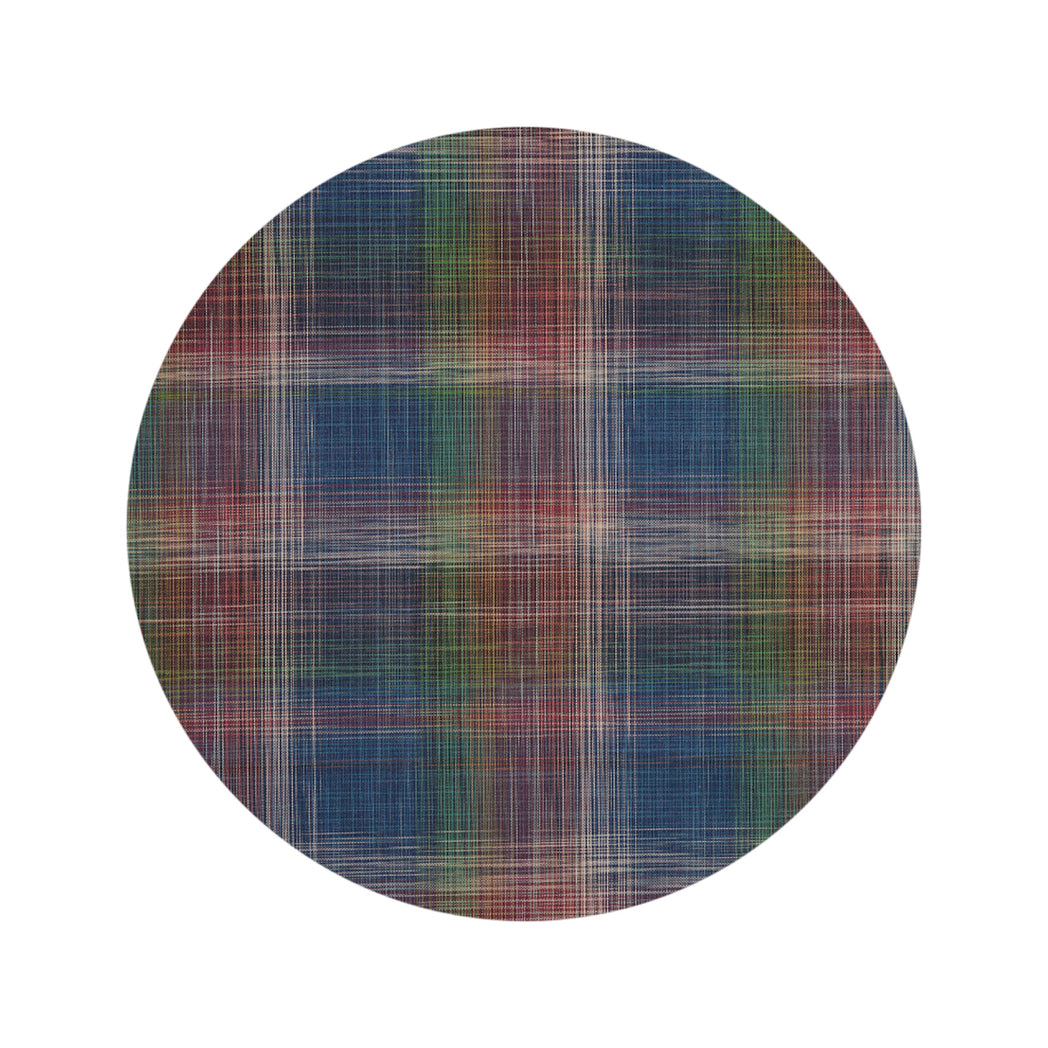 Detail image of Chilewich woven material showcasing texture, color, and pattern of the terrastrand yarn weave.