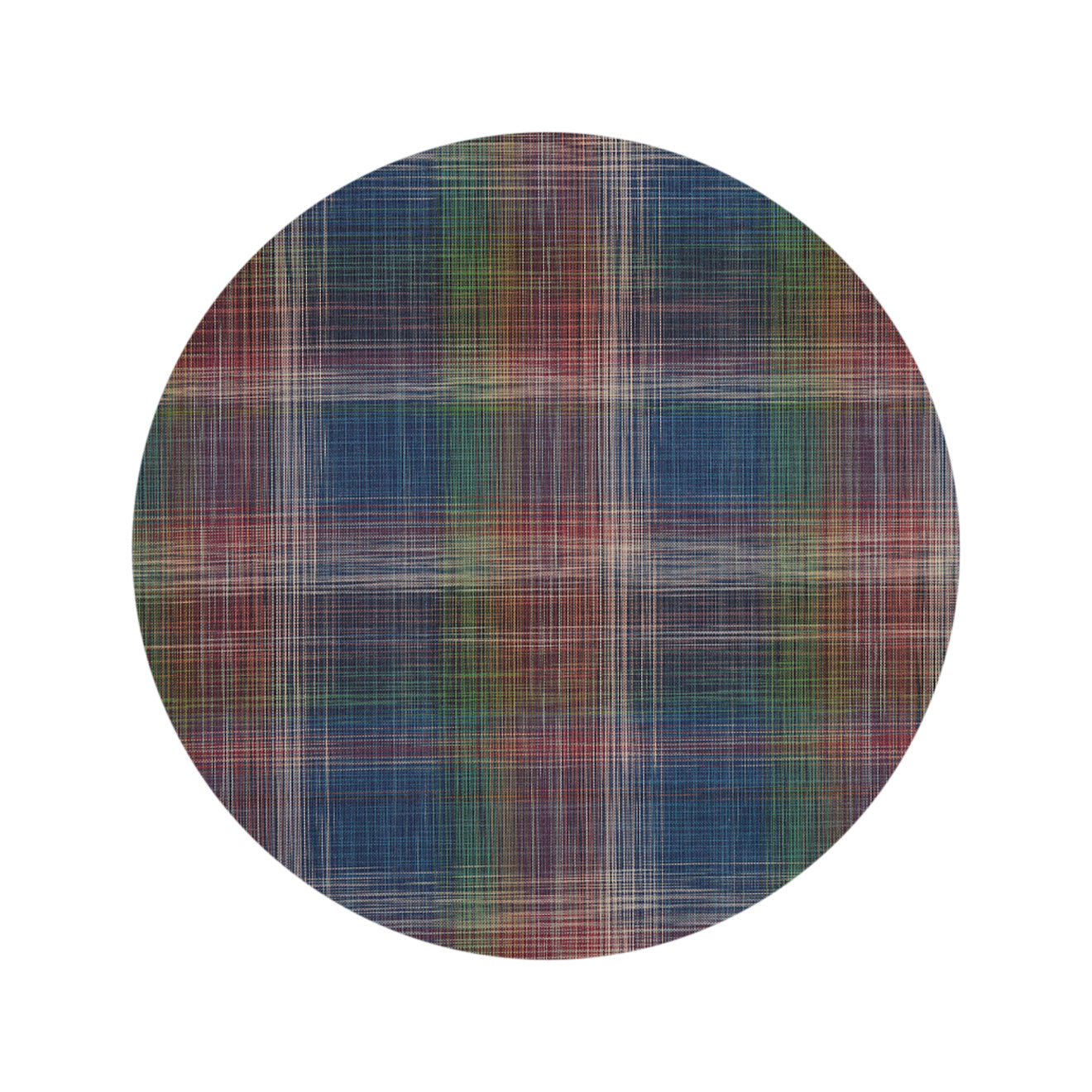 Detail image of Chilewich woven material showcasing texture, color, and pattern of the terrastrand yarn weave.