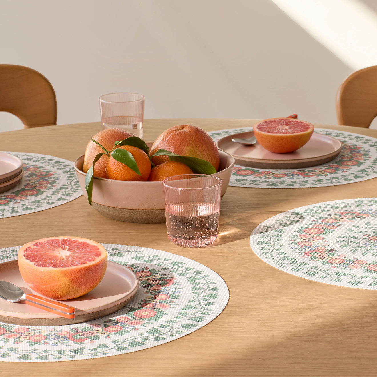 Emeline Ludington Placemats - Multi Round