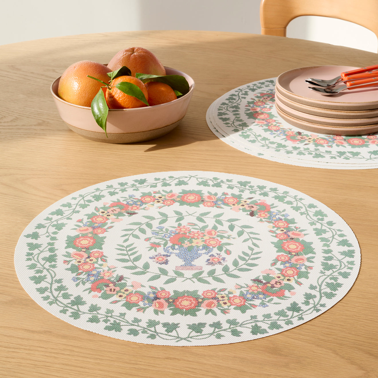 Emeline Ludington Placemats - Multi Round