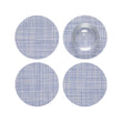 Set of 4 Coasters in Light Cool Lavender