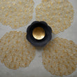 Detail image of Chilewich woven material showcasing texture, color, and pattern of the terrastrand yarn weave.