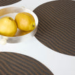 Dune Placemats - Raisin Round