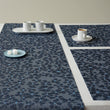 Detail image of Chilewich woven material showcasing texture, color, and pattern of the terrastrand yarn weave.