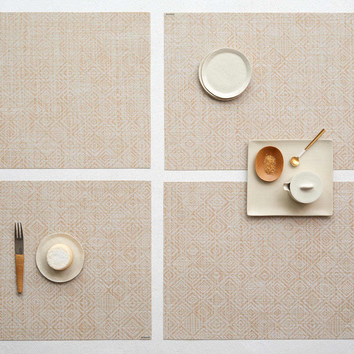 Mosaic Placemats - Almond