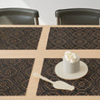Detail image of Chilewich woven material showcasing texture, color, and pattern of the terrastrand yarn weave.