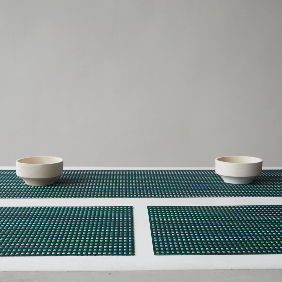 Tambour Table Runners - Ivy