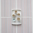 Detail image of Chilewich woven material showcasing texture, color, and pattern of the terrastrand yarn weave.