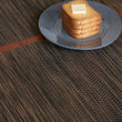 Detail image of Chilewich woven material showcasing texture, color, and pattern of the terrastrand yarn weave.