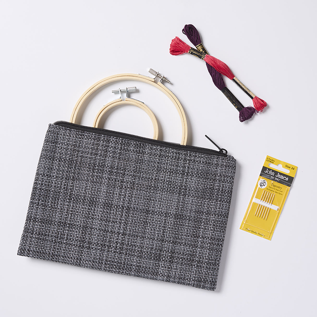 Chilewich Basketweave floor mat in coolgrey, showcasing woven terrastrand yarn texture and modern design aesthetic.
